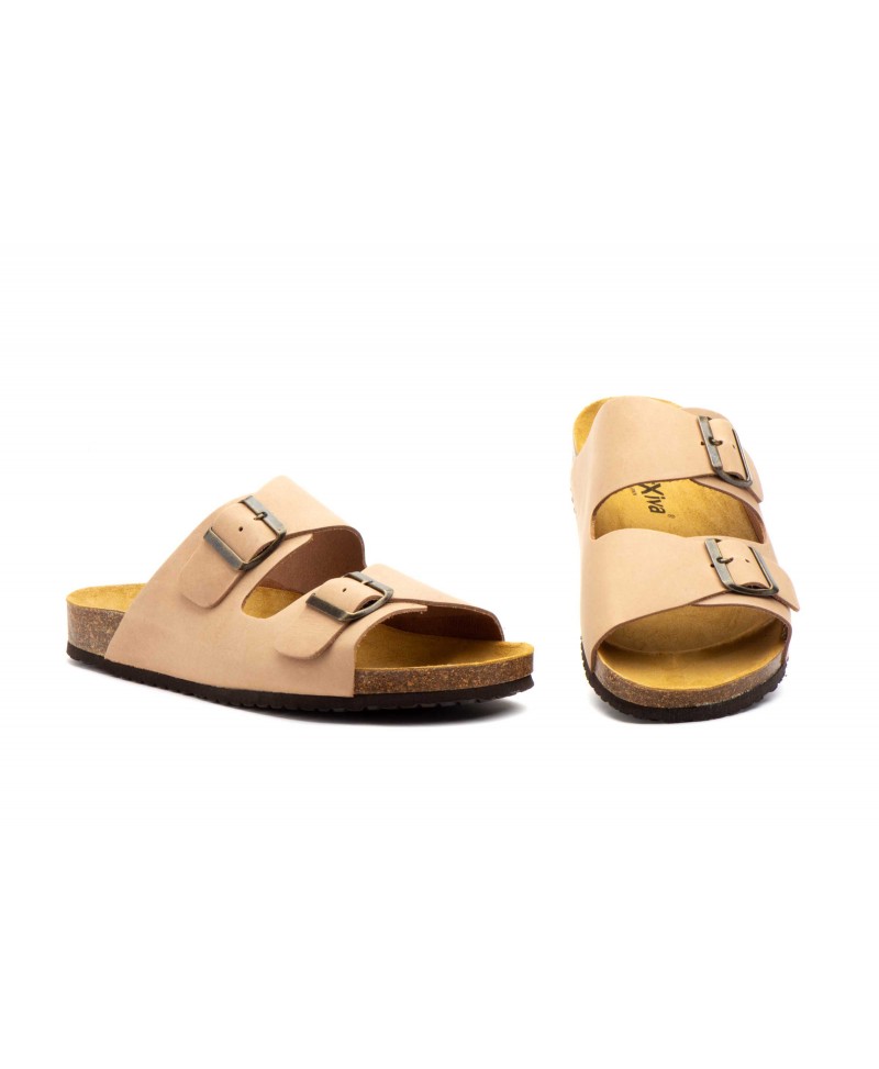 Sandalias Hombre Piel Taupe MX-802044,95 €