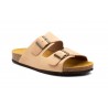 Sandalias Hombre Piel Taupe Hebillas Morxiva MX-8020 44,95 €