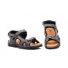 Sandalias Hombre Piel Keloil Marino Gris Morxiva MX-704149,95 €