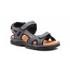 Sandalias Hombre Piel Keloil Marino Gris Morxiva MX-704149,95 €