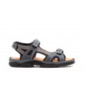 Sandalias Hombre Piel Keloil Marino Gris Morxiva MX-704149,95 €