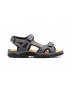 Sandalias Hombre Piel Keloil Marino Gris Morxiva MX-704149,95 €