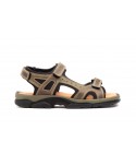 Sandalias Hombre Piel Keloil Combi Kaki MX-704149,95 €