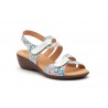 Sandalias Mujer Piel Blanco AT-345244,95 €