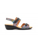 Sandalias Mujer Piel Negro AT-345244,95 €