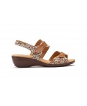 Sandalias Mujer Piel Cuero AT-3452