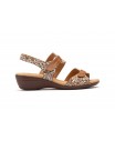 Sandalias Mujer Piel Cuero JAM AT-3452