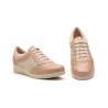 Deportivos Mujer Piel Cordones Elásticos Cuña 95567