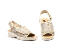 Zuecos Mujer Beige Velcro BioUp TS-24524 44,95 €