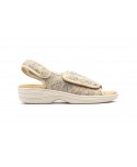 Zuecos Mujer Beige Velcro BioUp TS-24524 44,95 €