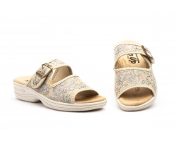 Zuecos Mujer Beige Hebilla BioUp TS-24526 44,95 €