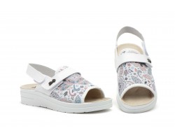 Zuecos Mujer Blanco Velcro TS-1716/V44,95 €