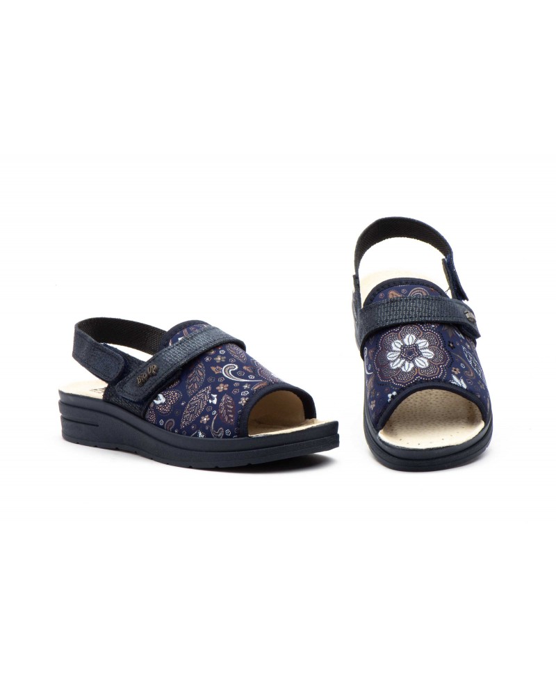 Zuecos Mujer Marino Velcro TS-1716/V44,95 €