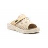 Zuecos Mujer Beige Velcro TS-171644,95 €