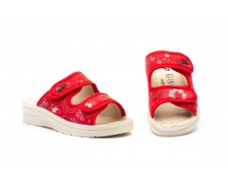 Zuecos Mujer Rojo Velcro TS-2070344,95 €