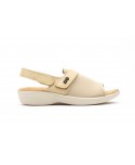 Zuecos Mujer Beige Velcro TS-1416/V44,95 €