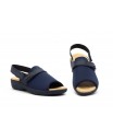 Zuecos Mujer Marino Velcro TS-1416/V