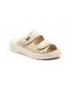 Zuecos Mujer Beige Velcro BioUp TS-20703 44,95 €