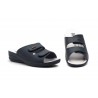 Zuecos Mujer Marino Velcro TS-375