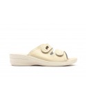 Zuecos Mujer Beige Velcro TS-37544,95 €