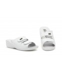 Zuecos Mujer Blanco Velcro TS-37544,95 €
