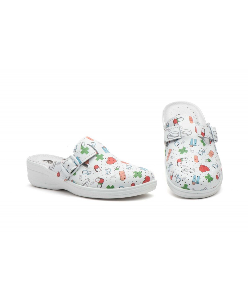 Zuecos Mujer Enfermera Farma Perforado TS-32844,95 €