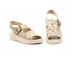 Zuecos Mujer Beige Hebilla BioUp TS-24725 44,95 €