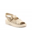 Zuecos Mujer Beige Hebilla BioUp TS-24725 44,95 €