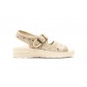Zuecos Mujer Beige Hebilla TS-2472544,95 €