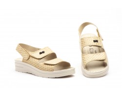 Zuecos Mujer Beige Velcro TS-780/R/V44,95 €
