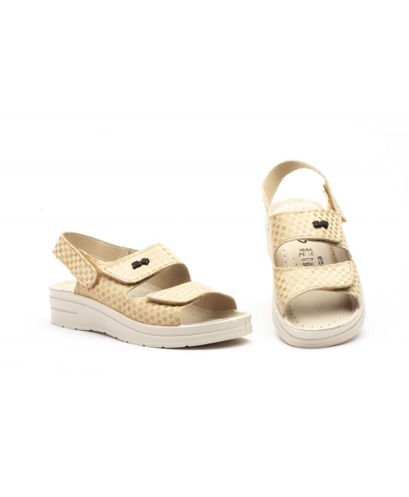 Zuecos Mujer Beige Velcro TS-780/R/V44,95 €