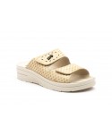 Zuecos Mujer Beige Velcro TS-780/R44,95 €