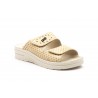 Zuecos Mujer Beige Velcro TS-780/R44,95 €