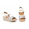 Sandalias Mujer Piel Blanco Lasér 9988 44,95 €