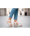 Sandalias Mujer Piel Blanco Lasér 9988 44,95 €