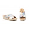 Sandalias Mujer Piel Blanco Multi BL-833 44,95 €