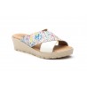 Sandalias Mujer Piel Blanco Multi BL-833 44,95 €