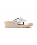 Sandalias Mujer Piel Blanco Multi BL-833 44,95 €