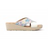 Sandalias Mujer Piel Blanco Multi BL-833 44,95 €