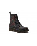 Bota Mujer Piel Flores Negro R83-M102 64,95 €