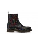 Bota Mujer Piel Flores Negro R83-M102 64,95 €
