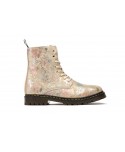 Bota Mujer Piel Flores Beige R83-M102 64,95 €