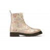 Bota Mujer Piel Flores Beige R83-M102 64,95 €