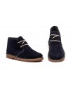 Botín Hombre Piel Serraje Marino Cordones Pisa Mierdas SF-6012 44,95 €