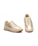 Deportivos Mujer Piel Platino BeigeMetal 3444 54,95 €
