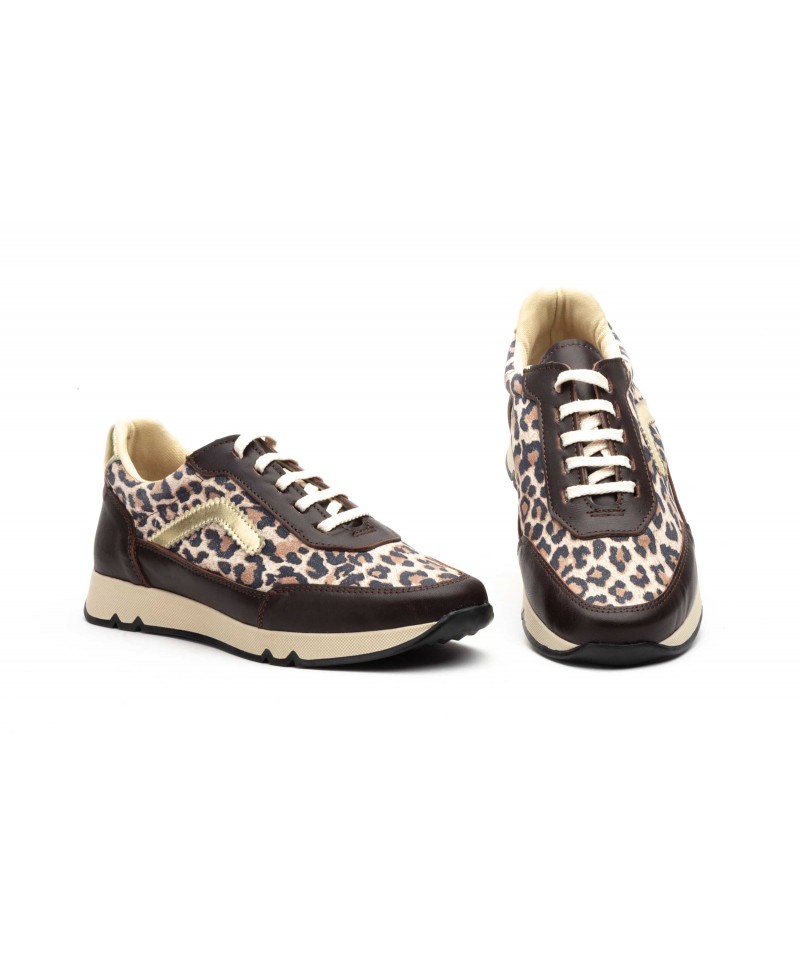 Deportivos Mujer Piel Leopardo 4455 54,95 €