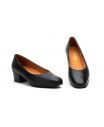Zapatos Mujer Piel Negro Tacón 1631 54,95 €