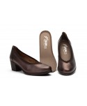 Zapatos Mujer PIel Galaxy Nut Tacón GV-9571