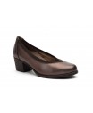 Zapatos Mujer PIel Galaxy Nut Tacón GV-9571