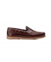 Men's Boat Shoes Leather Pull-Up Cowhide 01-N354,95 €